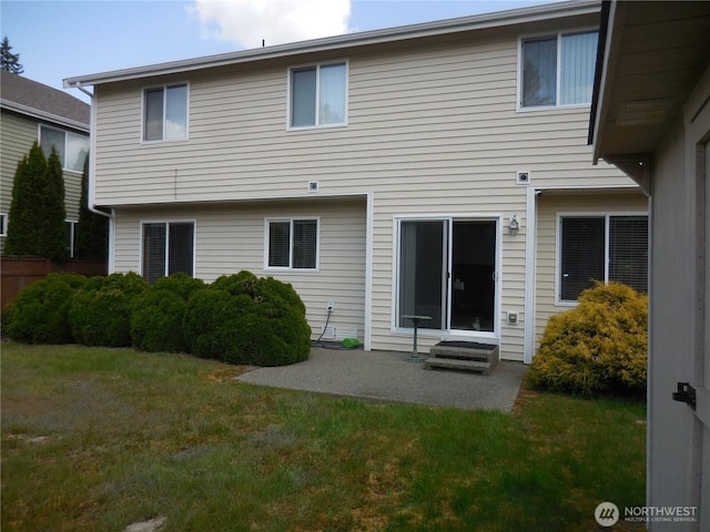 4558 SE Bakken Ct, Port Orchard, WA 98366 - rear view of property with a patio area and a yard