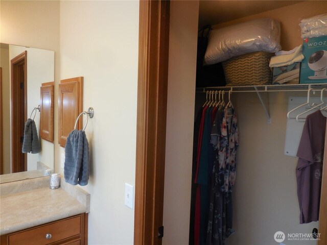 4558 SE Bakken Ct, Port Orchard, WA 98366 - bathroom featuring vanity