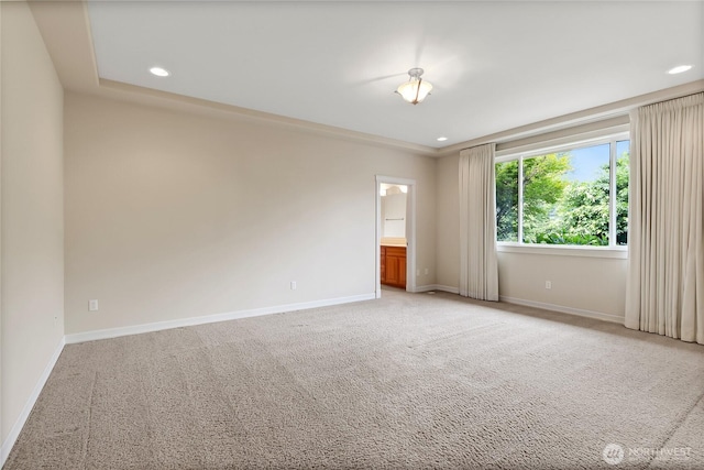 6103 153rd Ave E, Sumner, WA 98390 - unfurnished room with light carpet and recessed lighting