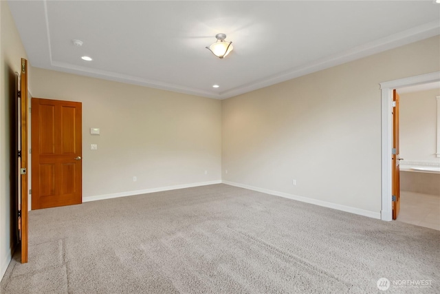 6103 153rd Ave E, Sumner, WA 98390 - empty room featuring carpet flooring, recessed lighting, and a smoke detector
