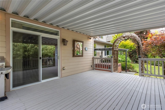 6103 153rd Ave E, Sumner, WA 98390 - view of wooden terrace