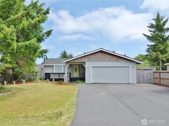 137 S Razor Clam Dr SW, Ocean Shores, WA 98569 - ranch-style house with a gate