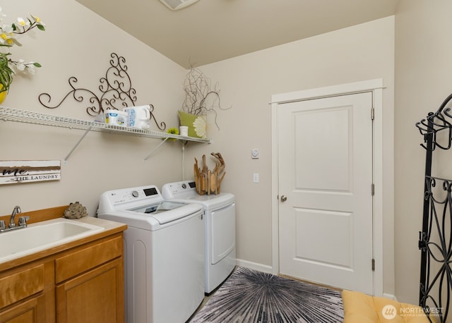 226 Alnus Way, Bremerton, WA 98310 - laundry room featuring washer and dryer and cabinet space