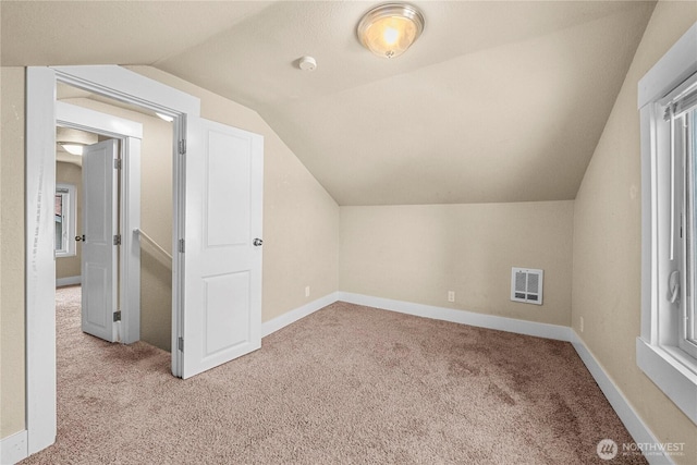 4050 E G St, Tacoma, WA 98404 - bonus room featuring carpet floors and lofted ceiling