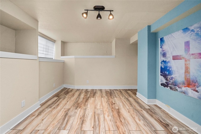 4050 E G St, Tacoma, WA 98404 - empty room with wood finished floors and baseboards