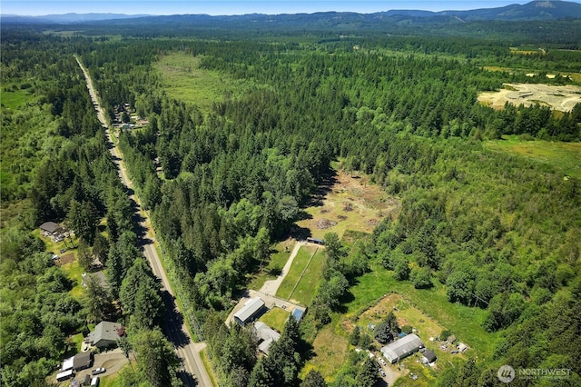 9341 Littlerock Rd SW, Olympia, WA 98512 - view of property location with a forest and mountains