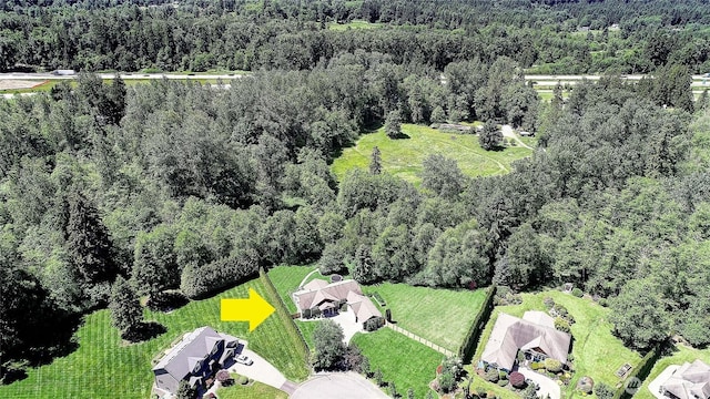 26306 2nd Ave NE, Arlington, WA 98223 - bird's eye view of a heavily wooded area