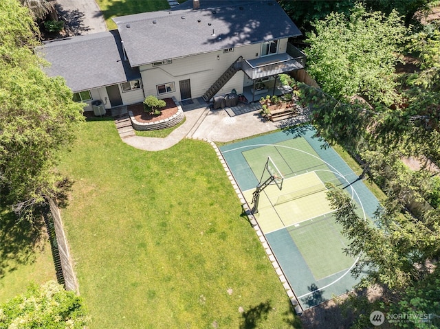 24028 6th Pl W, Bothell, WA 98021 - view from above of property