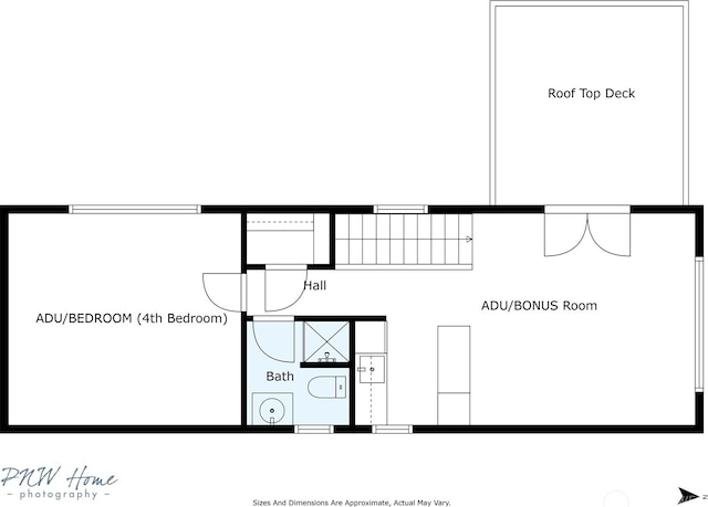 8814 Earl Ave NW, Seattle, WA 98117 - view of floor plan / room layout