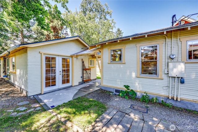 715 Grant St, Port Townsend, WA 98368 - back of house with french doors