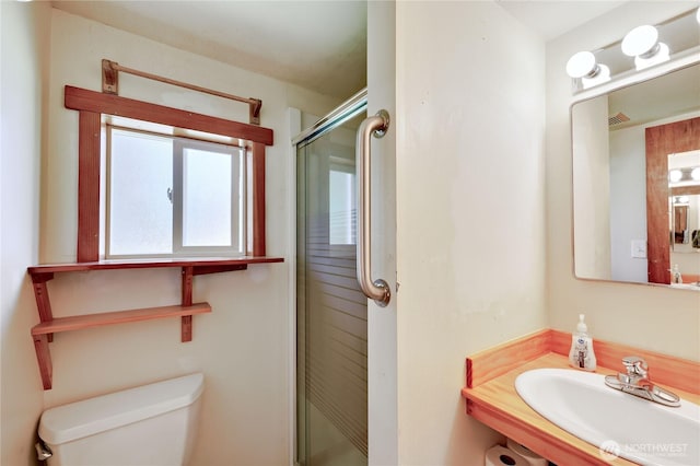 715 Grant St, Port Townsend, WA 98368 - bathroom with a sink and a stall shower