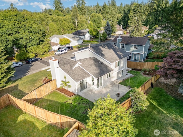 17913 158th Pl SE, Renton, WA 98058 - aerial view of residential area featuring a forest