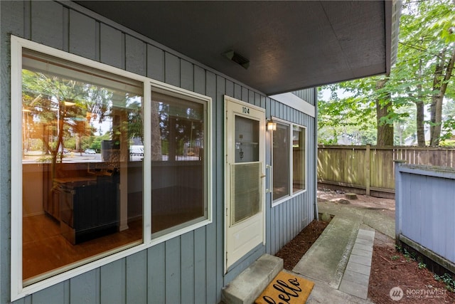 7520 208th St SW Unit A104, Edmonds, WA 98026 - entrance to property with board and batten siding