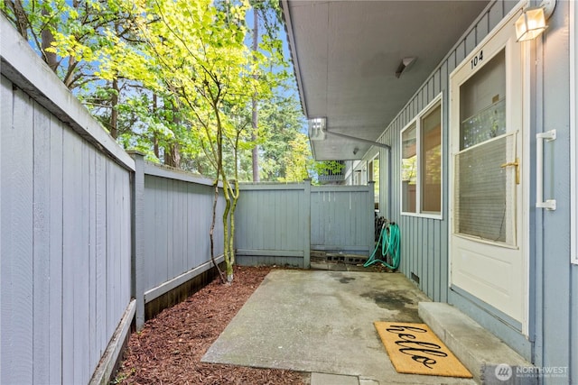 7520 208th St SW Unit A104, Edmonds, WA 98026 - fenced backyard featuring a patio area