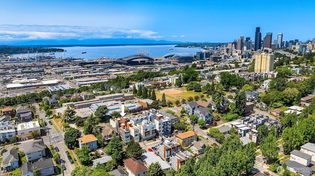 2012 14th Ave S, Seattle, WA 98144 - aerial overview of property's location with a nearby body of water