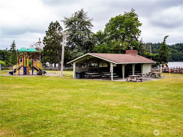 9712 Channel Dr NW, Olympia, WA 98502 - surrounding community featuring a playground