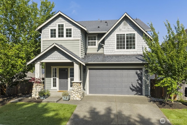 26216 SE 228th Ave SE Unit 26216, Maple Valley, WA 98038 - craftsman-style house featuring driveway, a garage, and a shingled roof