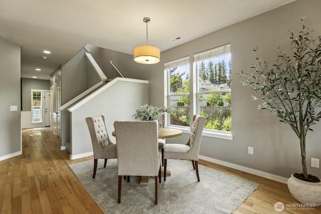 26216 SE 228th Ave SE Unit 26216, Maple Valley, WA 98038 - dining room featuring hardwood / wood-style floors and recessed lighting