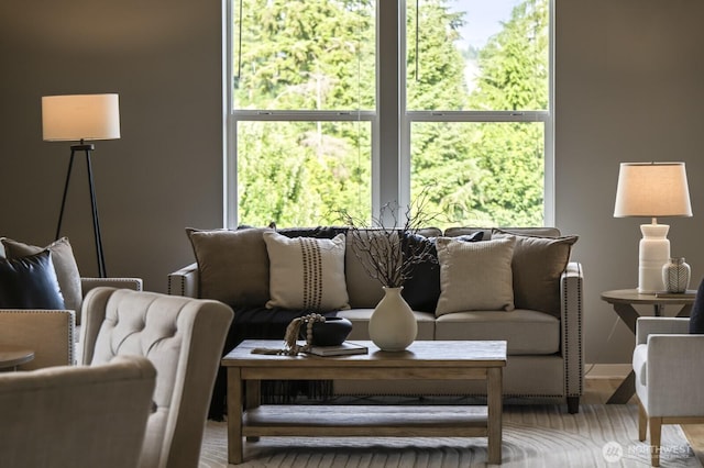 26216 SE 228th Ave SE Unit 26216, Maple Valley, WA 98038 - living area featuring wood finished floors