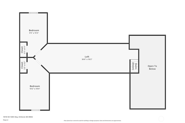 18725 NE 128th Way, Redmond, WA 98052 - view of home floor plan