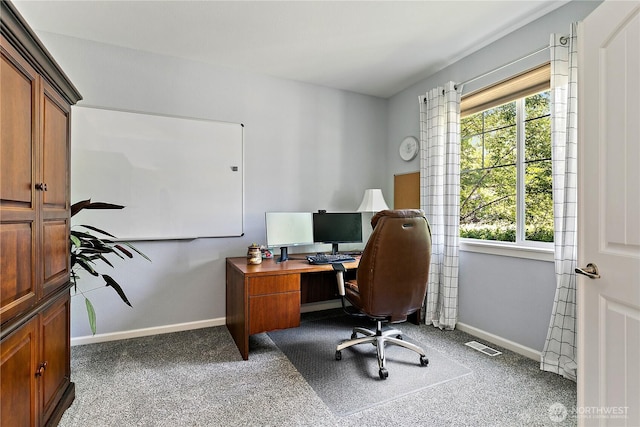 8521 15th Ave SE, Olympia, WA 98513 - carpeted home office featuring baseboards