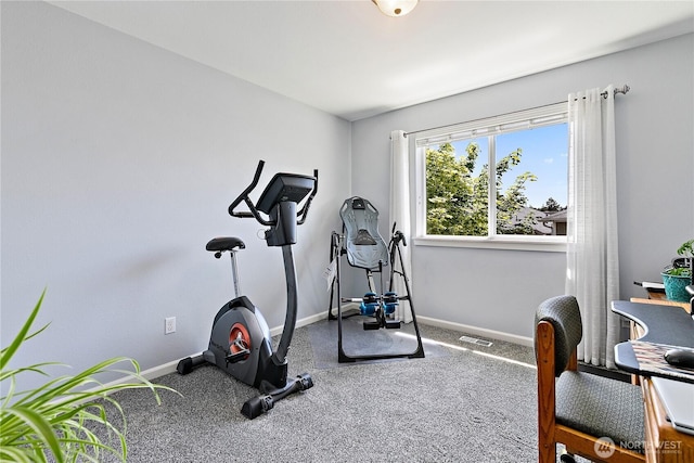 8521 15th Ave SE, Olympia, WA 98513 - workout area featuring carpet flooring
