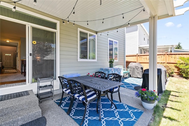 8521 15th Ave SE, Olympia, WA 98513 - view of patio featuring area for grilling and outdoor dining space