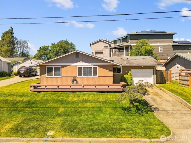 8828 S K St, Tacoma, WA 98444 - view of front of home with driveway and an attached garage