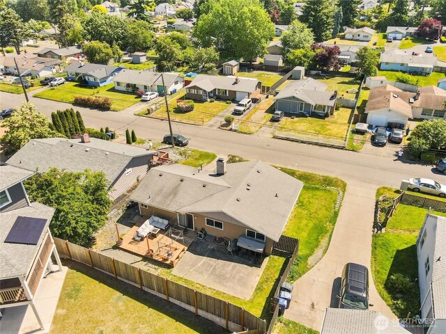 8828 S K St, Tacoma, WA 98444 - aerial view of residential area