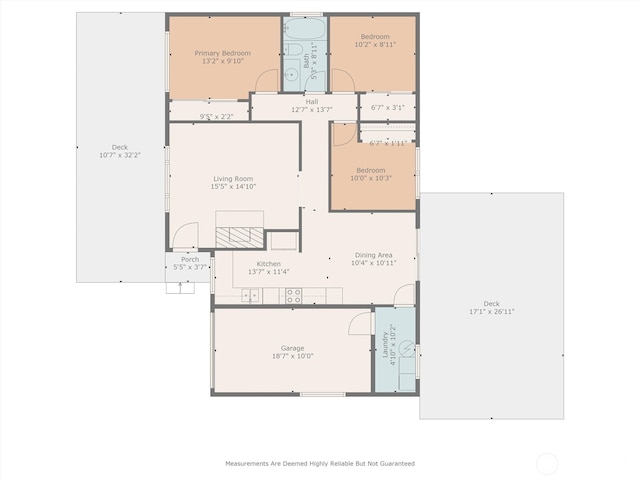 8828 S K St, Tacoma, WA 98444 - property floor plan
