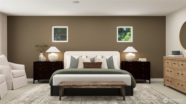 5923 136th St SW, Edmonds, WA 98026 - bedroom with baseboards and light colored carpet