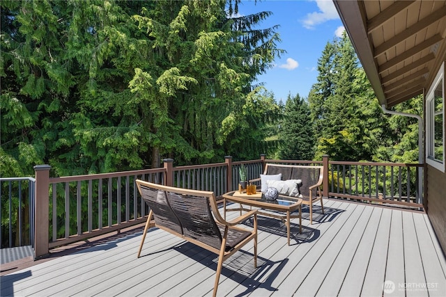 18620 29th Ave SE, Bothell, WA 98012 - wooden terrace featuring outdoor lounge area