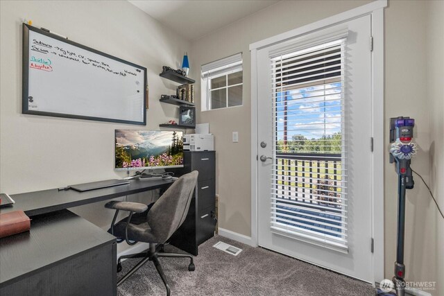 8603 E Gilman Ave, Arlington, WA 98223 - carpeted office space featuring baseboards