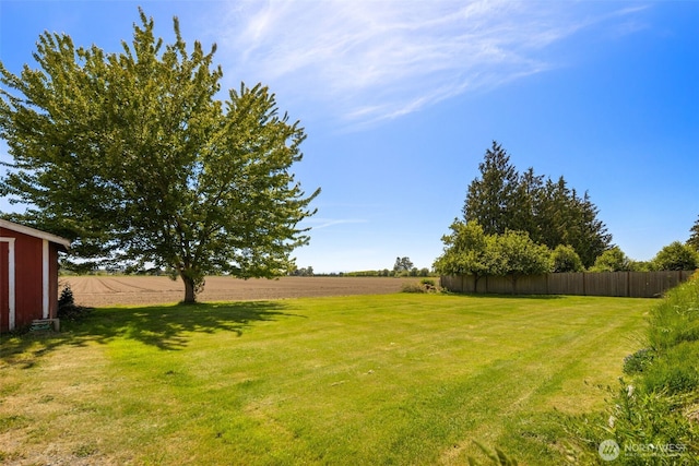 17464 Dunbar Rd Unit 1, Mount Vernon, WA 98273 - view of yard with a rural view
