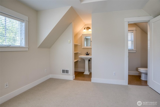 191 Compass St, Pacific Beach, WA 98571 - additional living space featuring carpet and baseboards