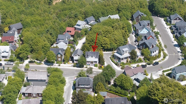 191 Compass St, Pacific Beach, WA 98571 - aerial view of property and surrounding area with nearby suburban area
