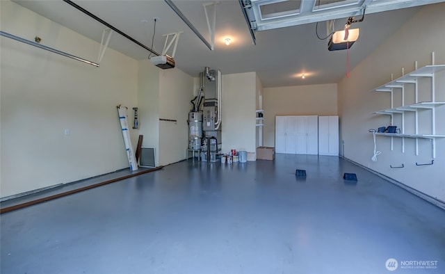 22879 NE 127th Way, Redmond, WA 98053 - garage featuring a garage door opener and strapped water heater
