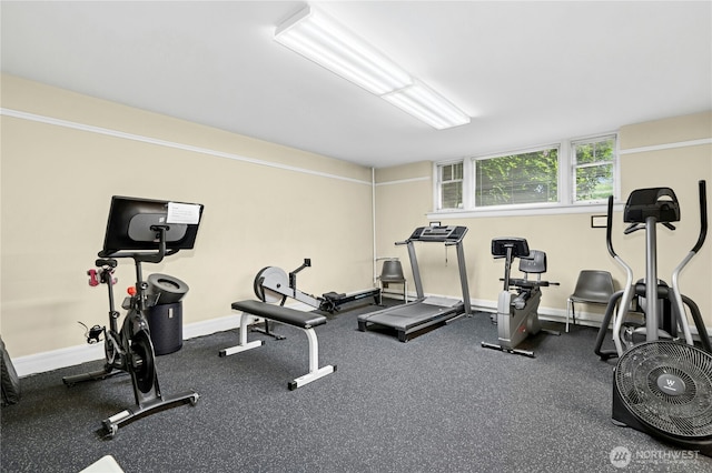 100 W Highland Dr Unit 404, Seattle, WA 98119 - exercise room featuring baseboards