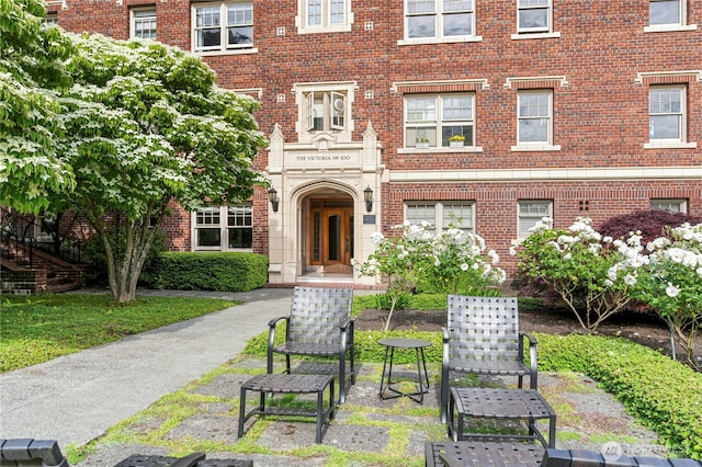 100 W Highland Dr Unit 404, Seattle, WA 98119 - view of front of property featuring brick siding