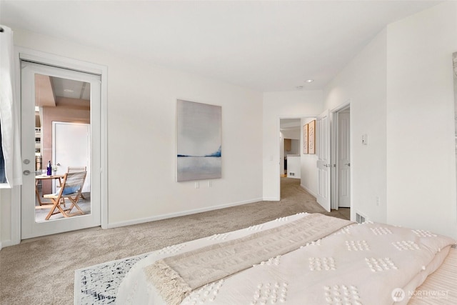 3900 2nd Ave NE Unit 204, Seattle, WA 98105 - bedroom featuring carpet floors and baseboards