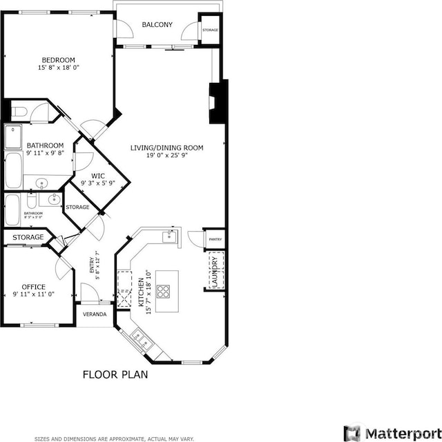 3900 2nd Ave NE Unit 204, Seattle, WA 98105 - property floor plan