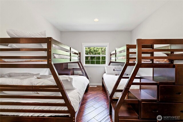 10552 Ski Hill Dr, Leavenworth, WA 98826 - bedroom with wood finished floors and baseboards