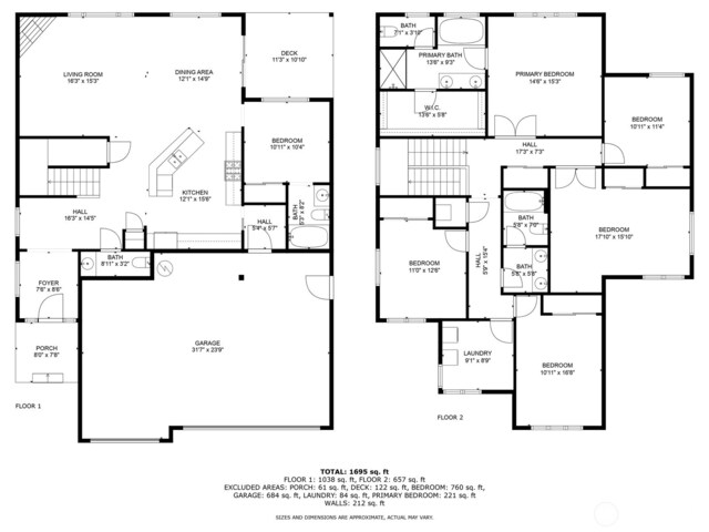 627 68th Ave E, Tacoma, WA 98424 - view of room layout