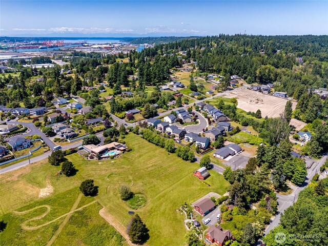 627 68th Ave E, Tacoma, WA 98424 - aerial view of property's location featuring nearby suburban area