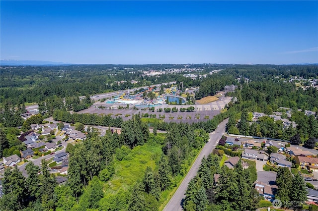37326 19th Pl S, Federal Way, WA 98003 - aerial view of property and surrounding area featuring a forest and nearby suburban area