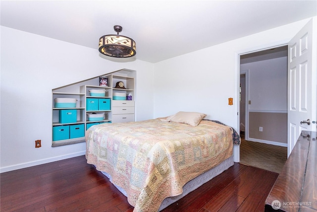 37326 19th Pl S, Federal Way, WA 98003 - bedroom featuring dark wood finished floors and baseboards