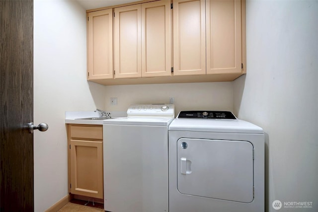 2120 Squak Mountain Loop SW, Issaquah, WA 98027 - laundry area with cabinet space and independent washer and dryer