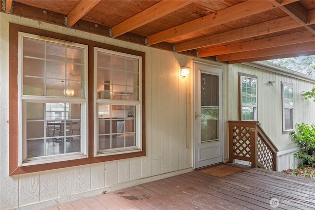 8530 Steilacoom Rd SE Unit 113, Olympia, WA 98513 - view of wooden deck