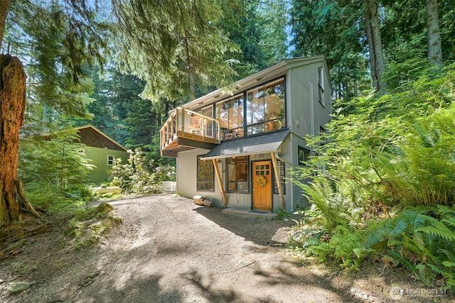 22 Bramble Way, Bellingham, WA 98229 - view of front of house featuring dirt driveway
