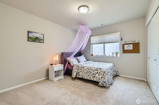 12726 36th Pl NE, Lake Stevens, WA 98258 - carpeted bedroom with a closet and baseboards